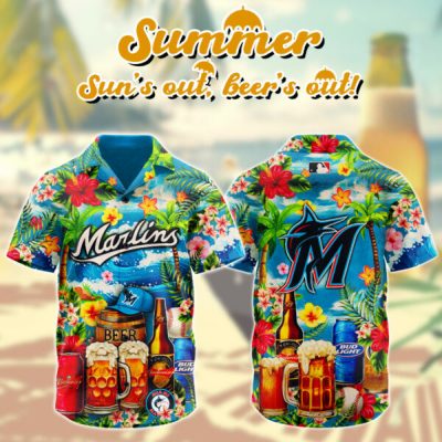 miami marlins mlb hawaiian shirt special edition 2025 ul6aa