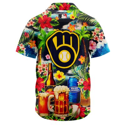 Milwaukee Brewers MLB Hawaiian Shirt Special Edition 2025 Deschea milwaukee brewers mlb hawaiian shirt special edition 2025 5jjk9