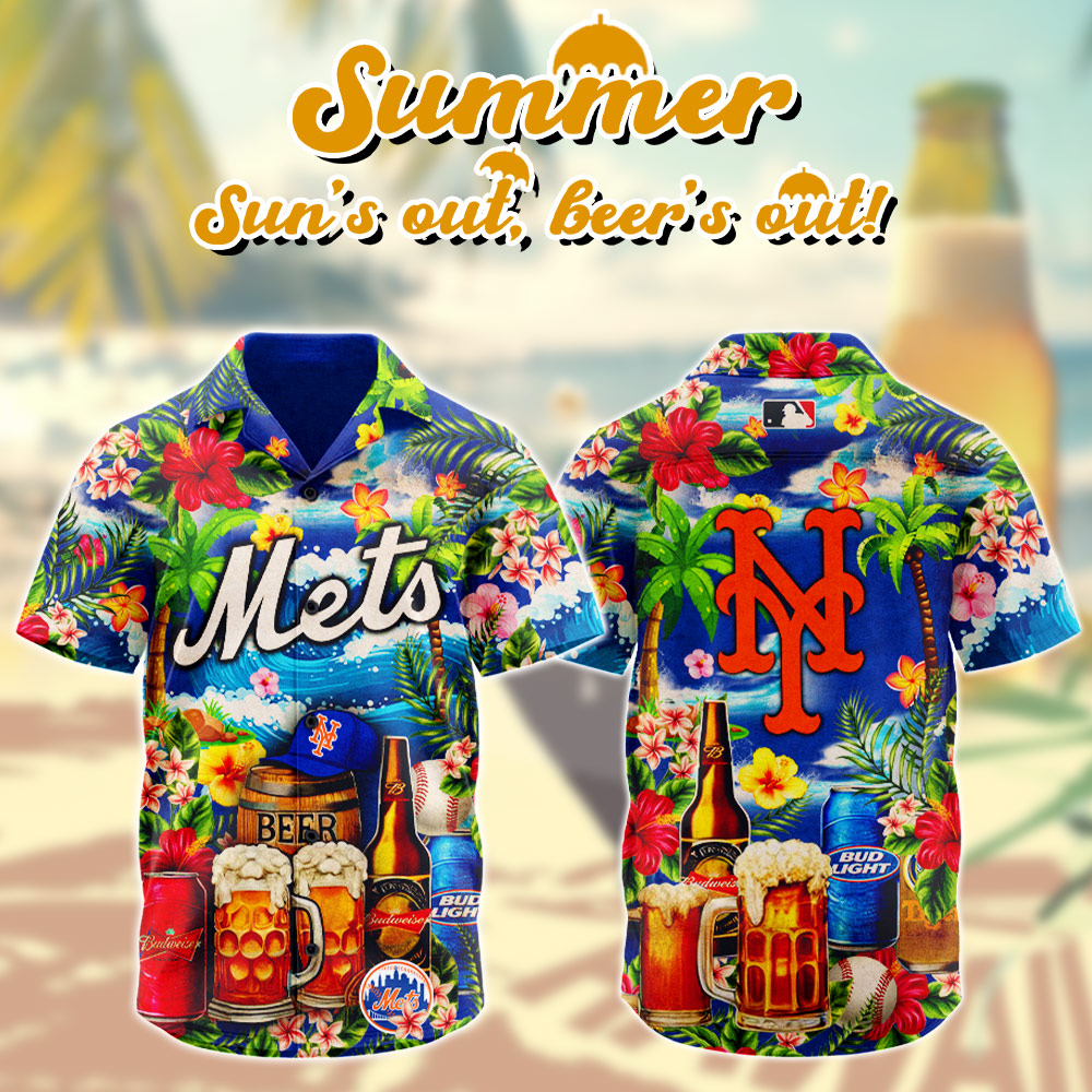 New York Mets MLB Hawaiian Shirt Special Edition 2025 New York Mets MLB Hawaiian Shirt Special Edition 2025