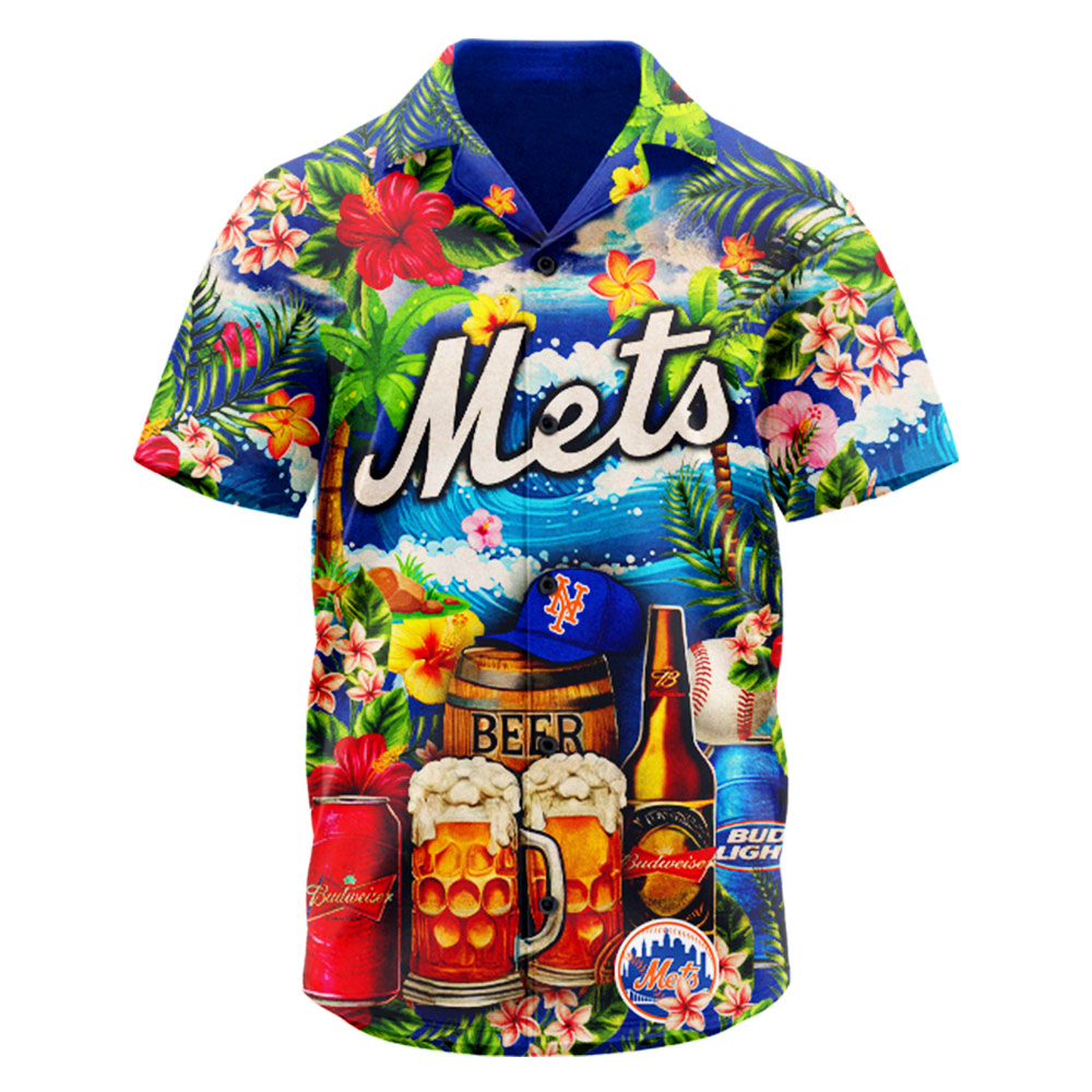 New York Mets MLB Hawaiian Shirt Special Edition 2025 New York Mets MLB Hawaiian Shirt Special Edition 2025