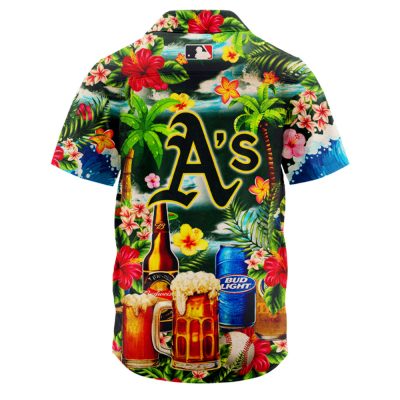 Oakland Athletics MLB Hawaiian Shirt Special Edition 2025 Deschea oakland athletics mlb hawaiian shirt special edition 2025 bk0u4
