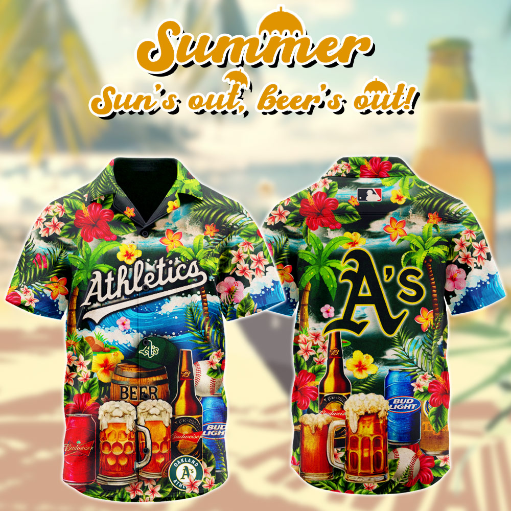 Oakland Athletics MLB Hawaiian Shirt Special Edition 2025 Oakland Athletics MLB Hawaiian Shirt Special Edition 2025