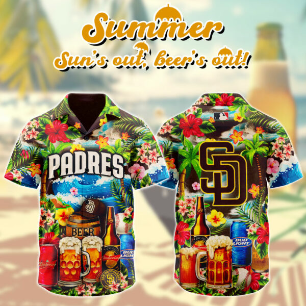 San Diego Padres MLB Hawaiian Shirt Special Edition 2025 San Diego Padres MLB Hawaiian Shirt Special Edition 2025