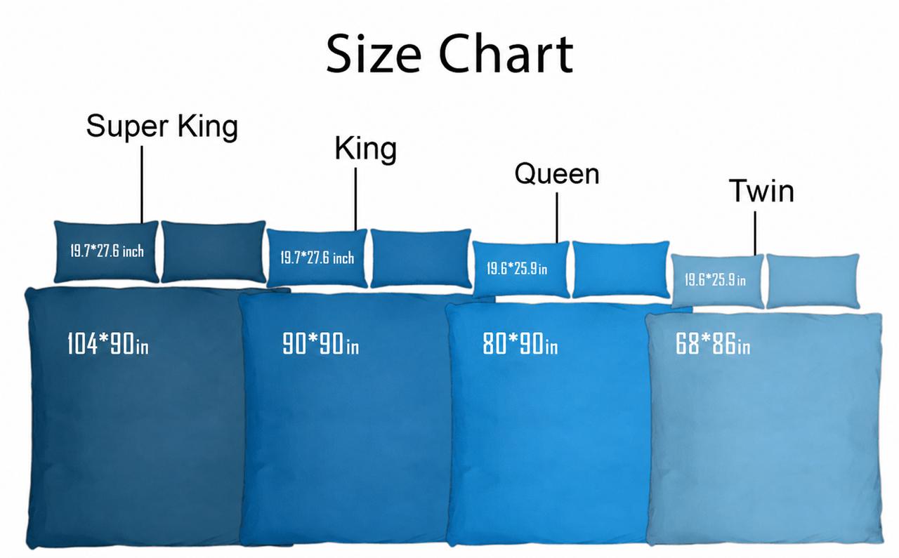 deschea beddingset sizechart deschea beddingset sizechart