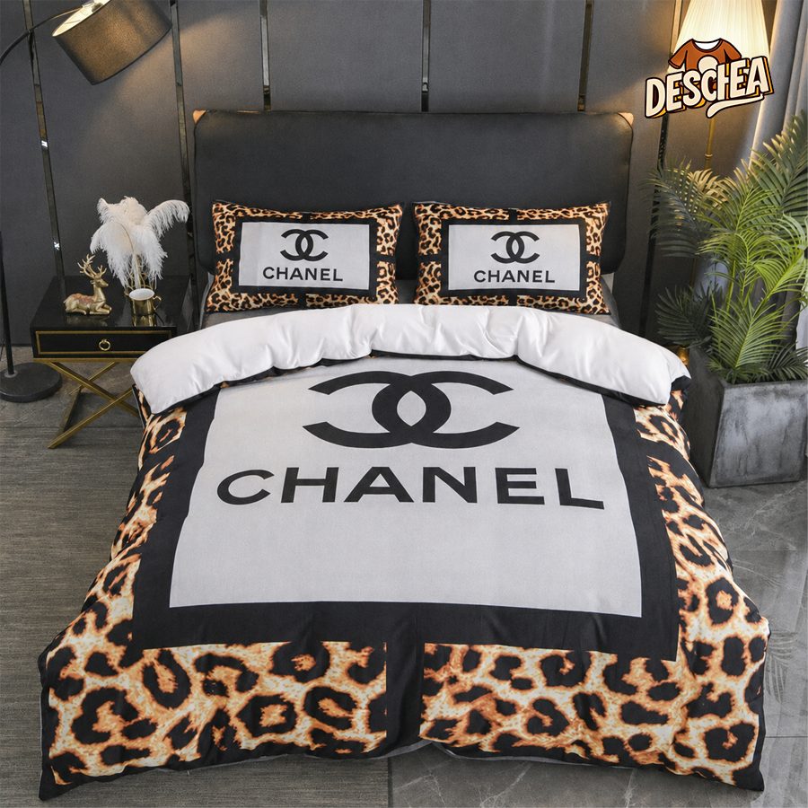 Luxury Cn Chanel Bedding Sets Duvet Cover Bedroom Luxury Brand Bedding Bedroom 9