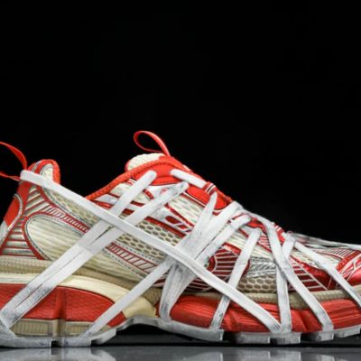 3XL Sneaker Extreme Lace ‘White Orange’