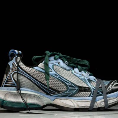 3XL Sneaker Grey Blue Green