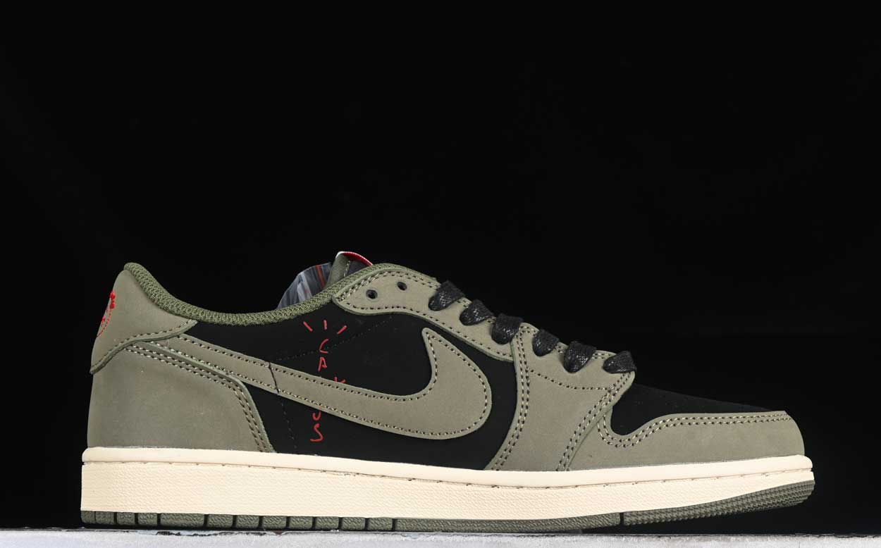 Air Jordan 1 Low OG Travis Scott Black Olive Air Jordan 1 Low OG Travis Scott Black Olive