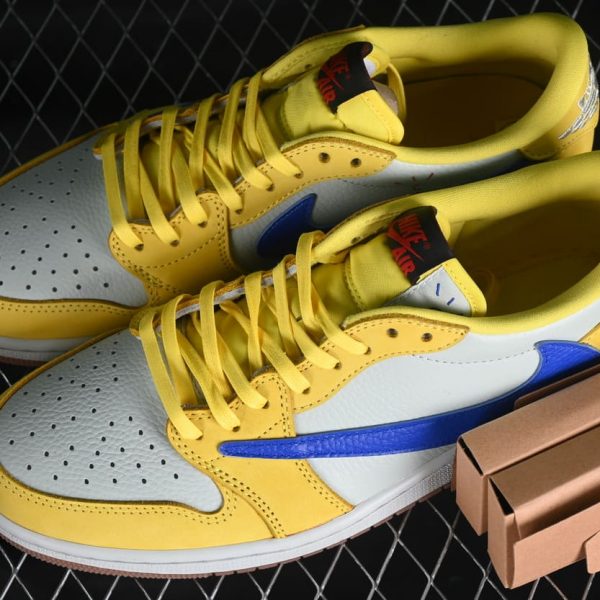 Air Jordan 1 Retro Low OG SP Travis Scott Canary (Women's) Deschea Air Jordan 1 Retro Low OG SP Travis Scott Canary 5.jpg