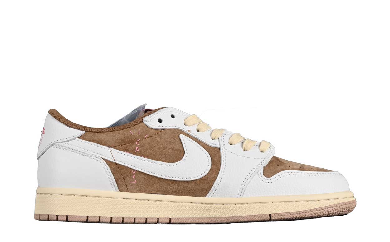 Air Jordan 1 Retro Low OG Travis Scott Sail Shy Pink Air Jordan 1 Retro Low OG Travis Scott Sail Shy Pink