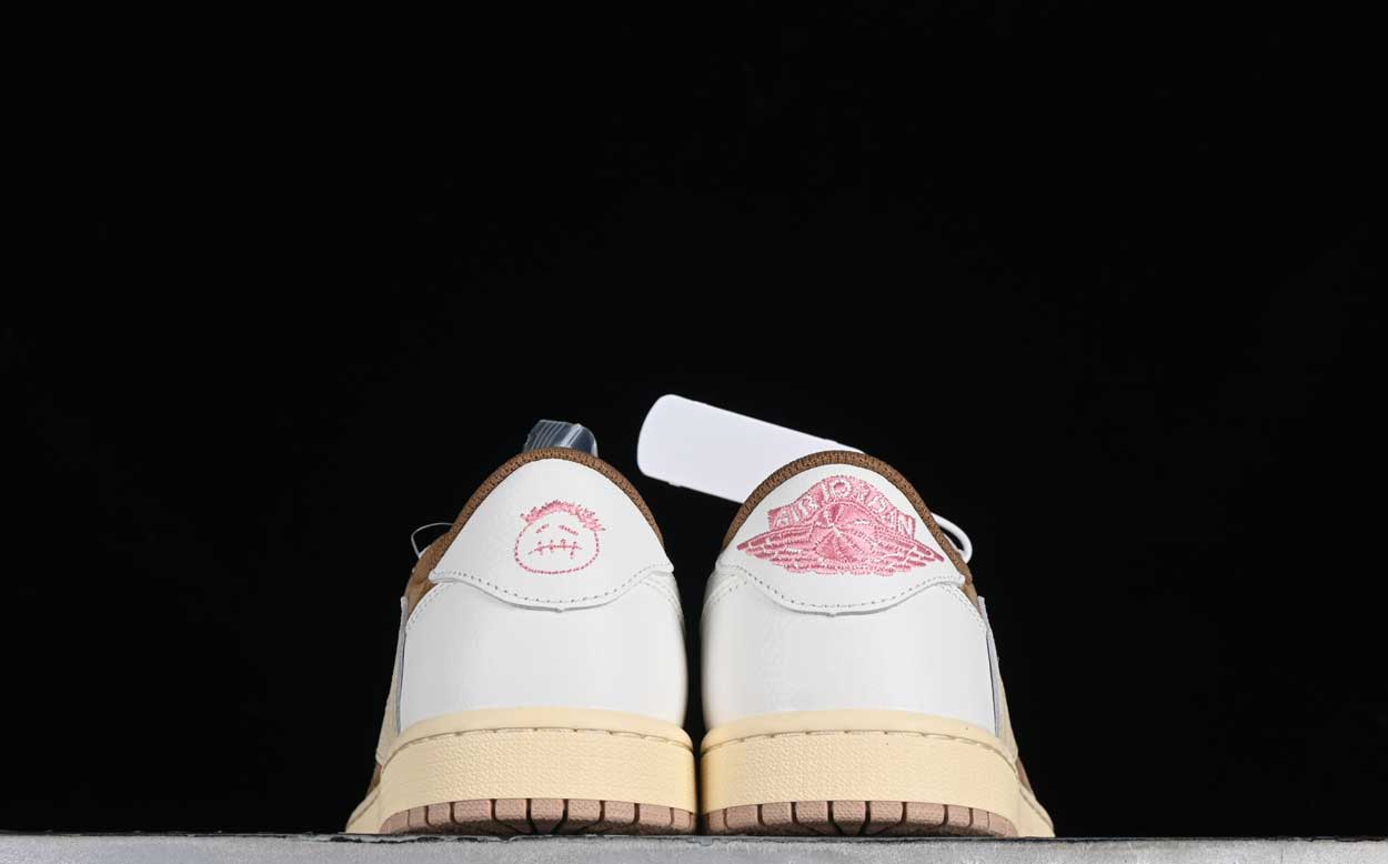 Air Jordan 1 Retro Low OG Travis Scott Sail Shy Pink Air Jordan 1 Retro Low OG Travis Scott Sail Shy Pink