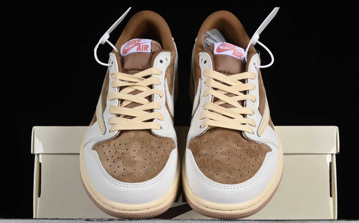 Air Jordan 1 Retro Low OG Travis Scott Sail Shy Pink Air Jordan 1 Retro Low OG Travis Scott Sail Shy Pink