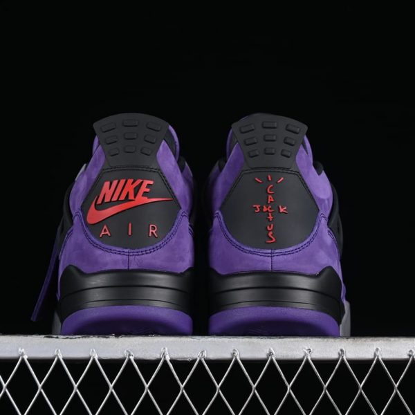 Air Jordan 4 Retro Travis Scott Purple (Friends and Family) Deschea Air Jordan 4 Retro Travis Scott Purple Friends and Family 3.jpg