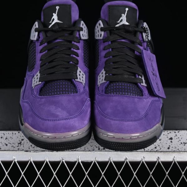 Air Jordan 4 Retro Travis Scott Purple (Friends and Family) Deschea Air Jordan 4 Retro Travis Scott Purple Friends and Family 4.jpg