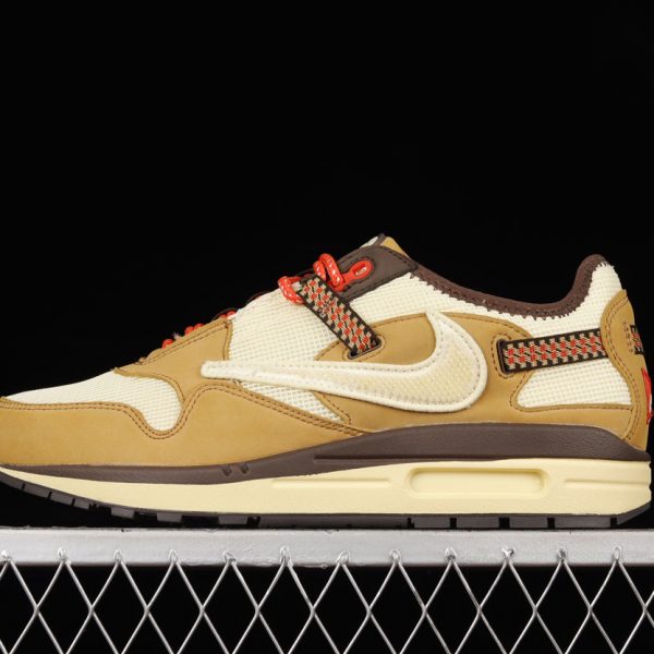 Air Max 1 Travis Scott Cactus Jack Wheat Lemon Drop
