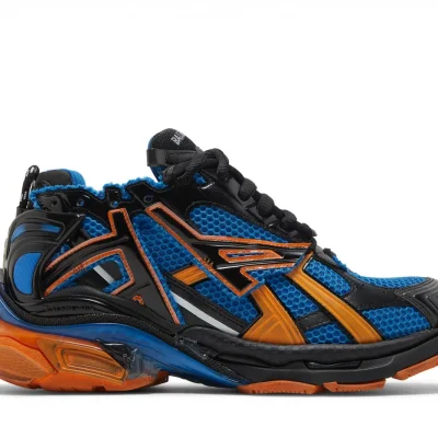 ßalenciaga Runner Blue Orange Black ßalenciaga Runner Blue Orange Black