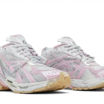 ßalenciaga Runner Pink White