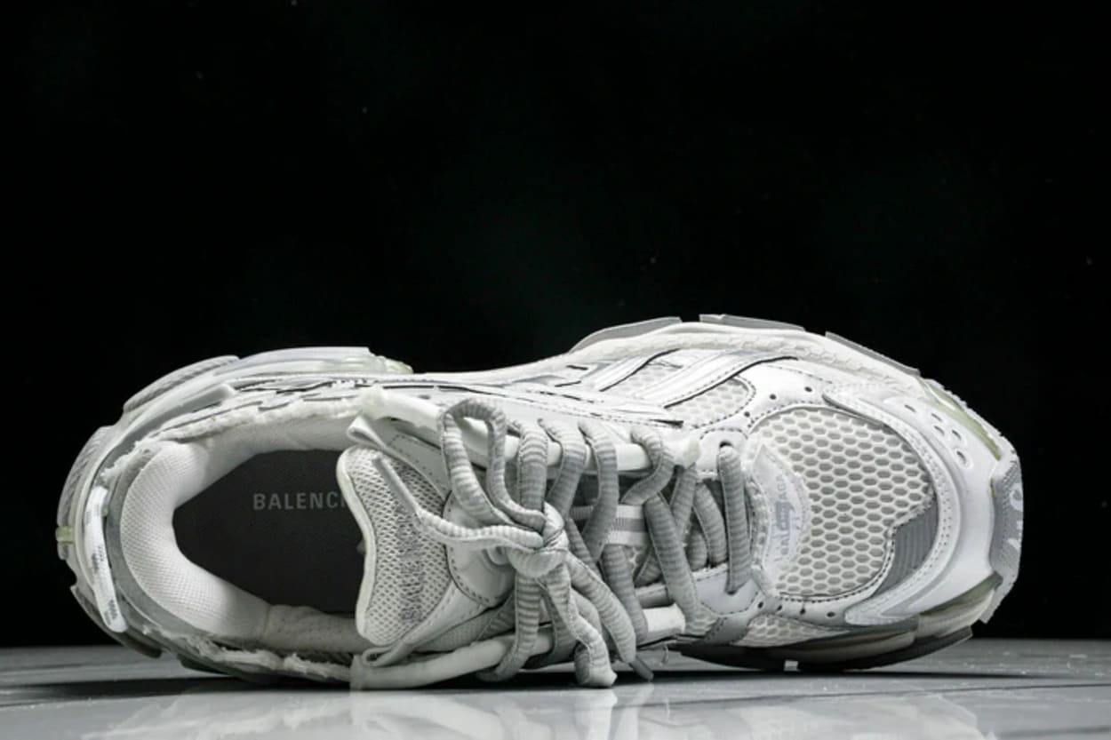 Runner White Grey Silver Runner White Grey Silver