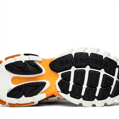 ßalenciaga Track White Orange
