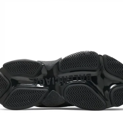 ßalenciaga Triple S Clear Sole Black Deschea Balenciaga Triple S Clear Sole Black 3.webp