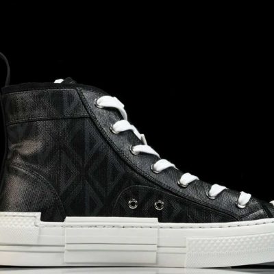 D1or B23 High Top Black CD Diamond