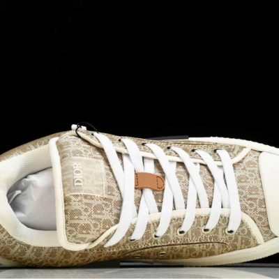 D1or B23 Skater Low Top Beige Oblique Jacquard 4.jpg