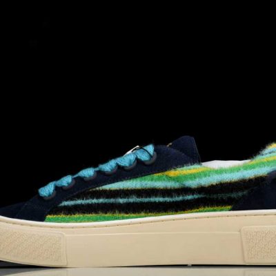 D1or B33 Denim Tears Blue Mohair