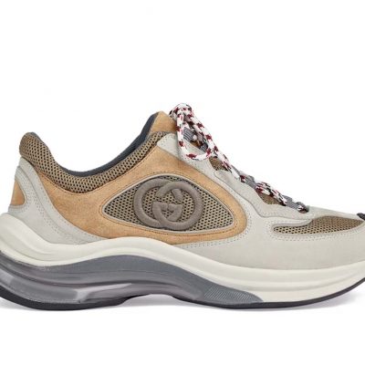 GG Run Beige Tan Suede (Women’s)