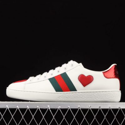 GG Ace Embroidered Hearts