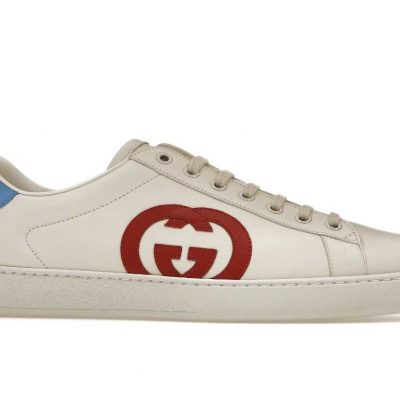 GG Ace Interlocking G Red GG Ace Interlocking G Red