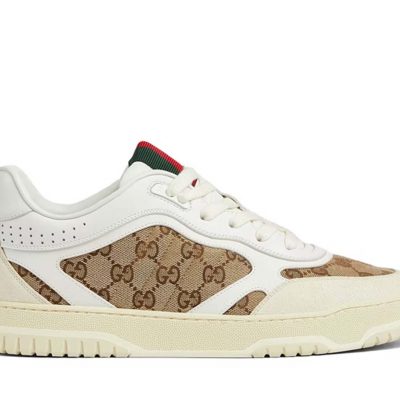 GG Re-Web Sneaker GG Canvas White Beige