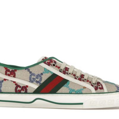GG Tennis 1977 GG Logo White Multi