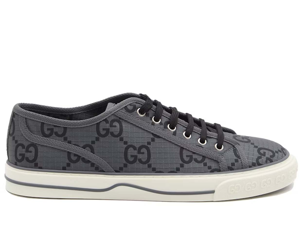 GG Tennis 1977 GG Monogram Grey Black GG Tennis 1977 GG Monogram Grey Black