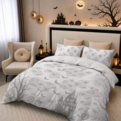 LV Halloween Luxury Bedding Set V17