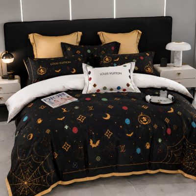 LV Halloween Luxury Bedding Set V20