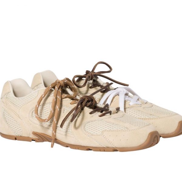 New Balanc 530 SL suede and mesh sneakers