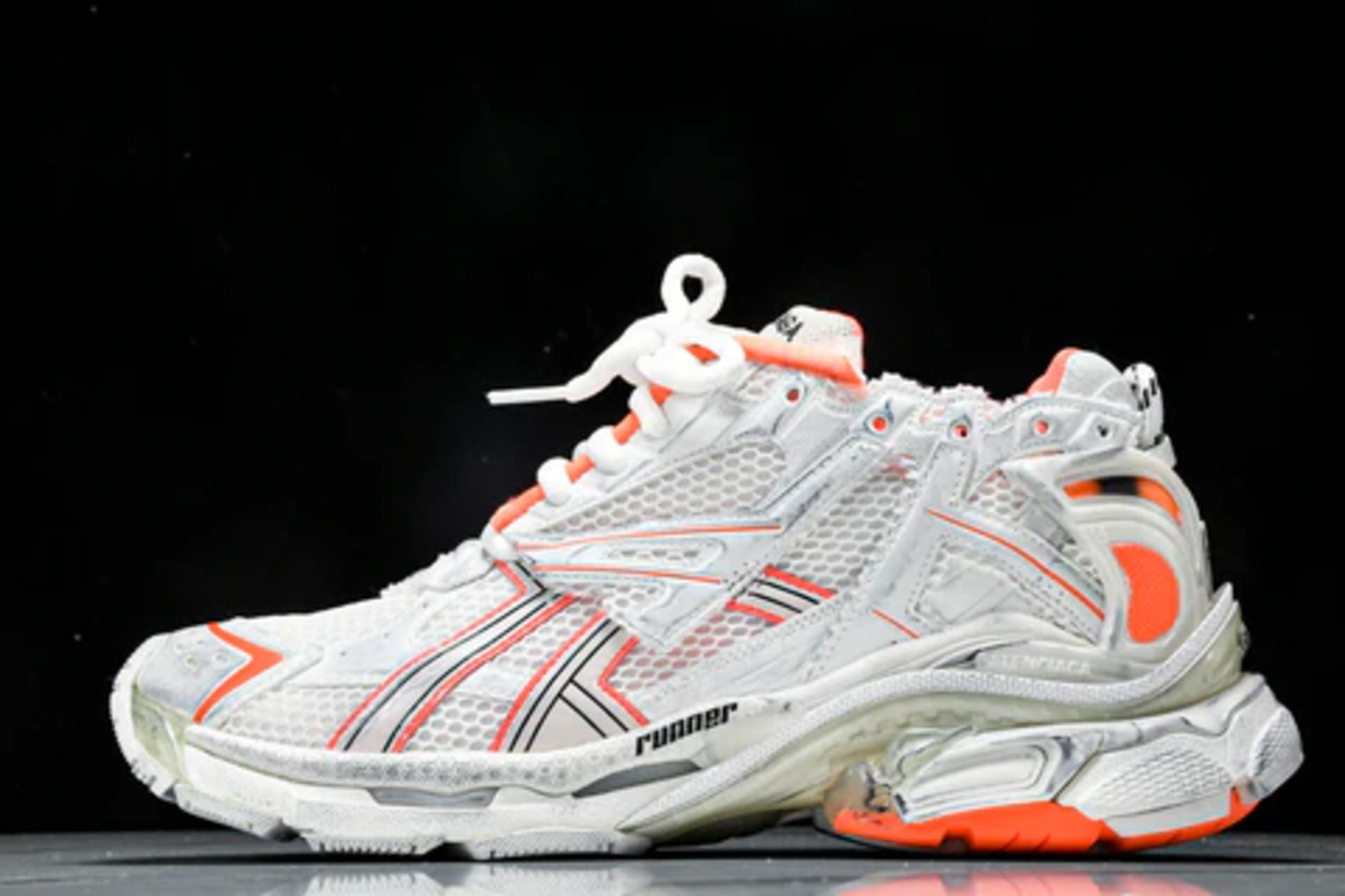 Runner Sneaker ‘Eggshell Neon Orange’ Runner Sneaker ‘Eggshell Neon Orange’