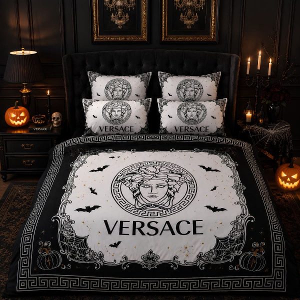 Versace Halloween Luxury Bedding Set V07
