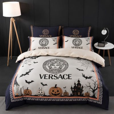 Versace Halloween Luxury Bedding Set V09