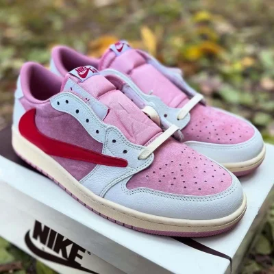 Air Jordan 1 Low OG Travis Scott Tropical Pink