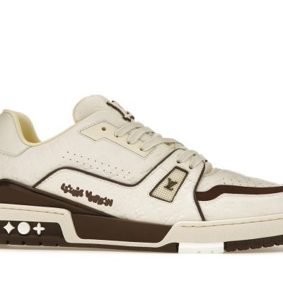Louis Vuittоп Trainer by Tyler, the Creator LV White Mocha