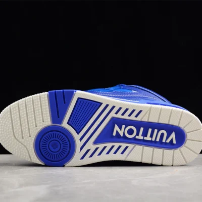 Louis Vuittоп 𝓛𝓥 Skate Sneaker Blue Deschea Louis Vuittоп LV Skate Sneaker Blue 3.webp
