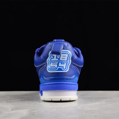 Louis Vuittоп 𝓛𝓥 Skate Sneaker Blue Deschea Louis Vuittоп LV Skate Sneaker Blue 4.webp