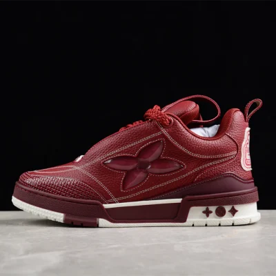 Louis Vuittоп 𝓛𝓥 Skate Sneaker Bordeaux Red