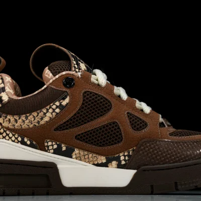 Louis Vuittоп Skate Sneaker Brown Snakeskin 2.webp