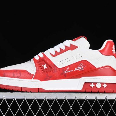 Louis Vuittоп Trainer 54 Signature Red White 1.jpg