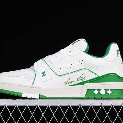 Louis Vuittоп Trainer #54 Signature White Green