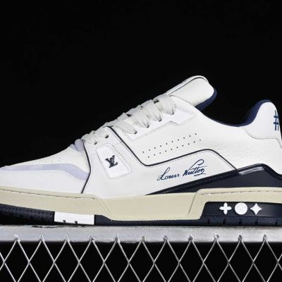 Louis Vuittоп Trainer #54 Signature White Marine