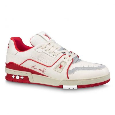Louis Vuittоп Trainer #54 Signature White Red
