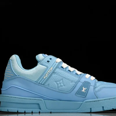 Louis Vuittоп Trainer Blue Embossed Monogram 2.webp